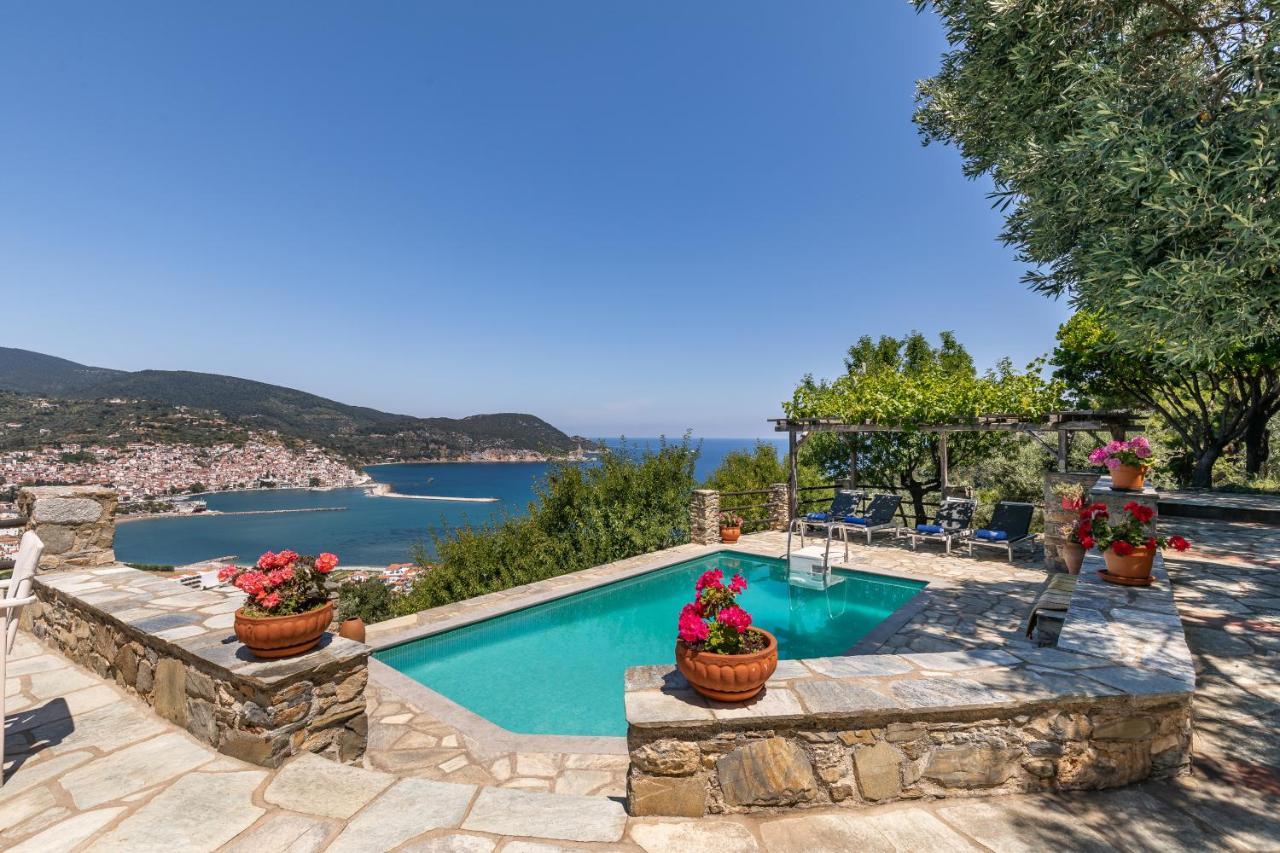 Villa Nina Skopelos- Private Pool - Magnificent Views Εξωτερικό φωτογραφία