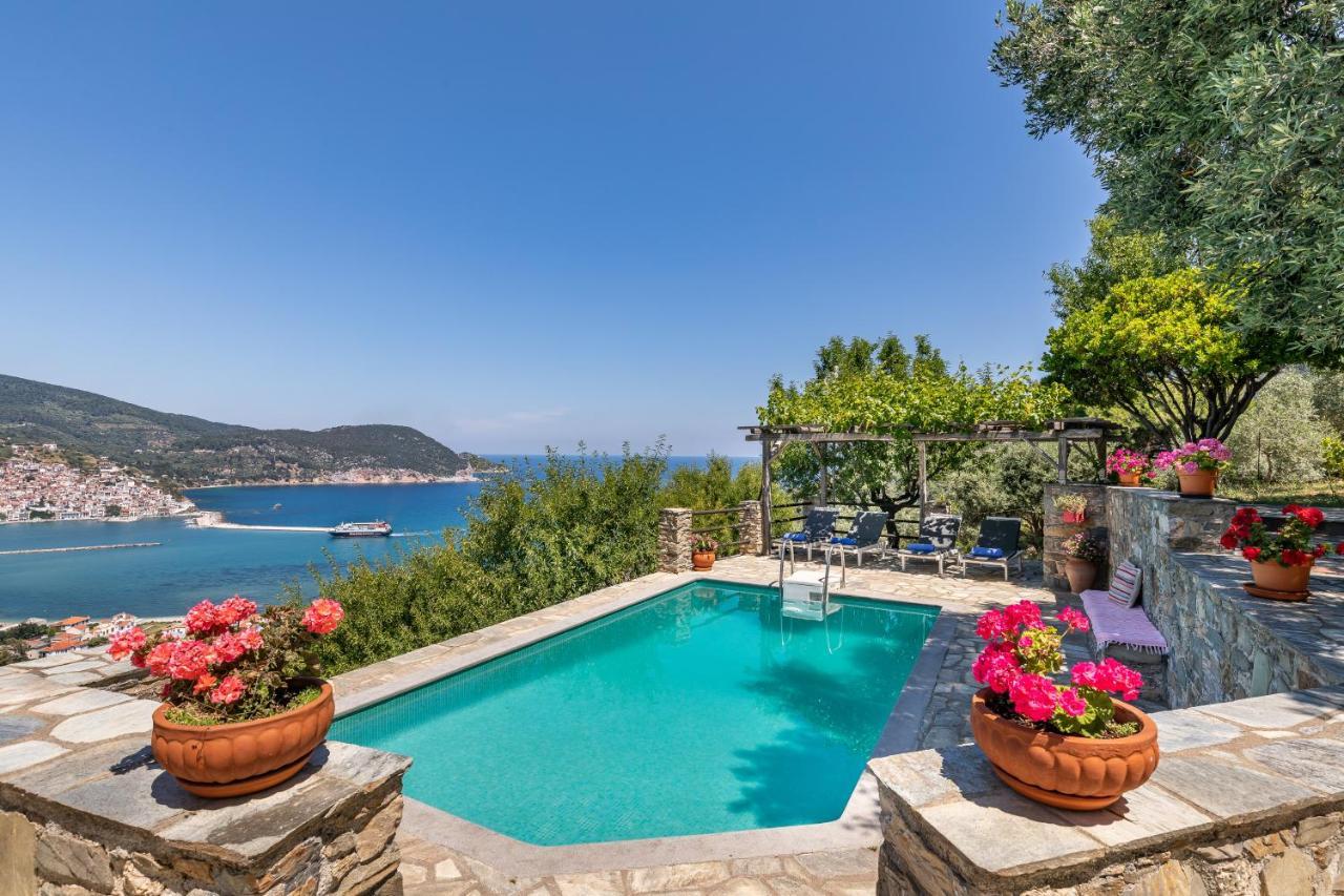 Villa Nina Skopelos- Private Pool - Magnificent Views Εξωτερικό φωτογραφία