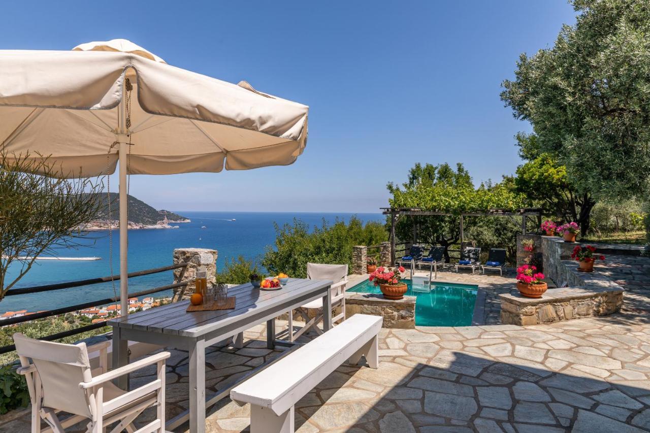 Villa Nina Skopelos- Private Pool - Magnificent Views Εξωτερικό φωτογραφία
