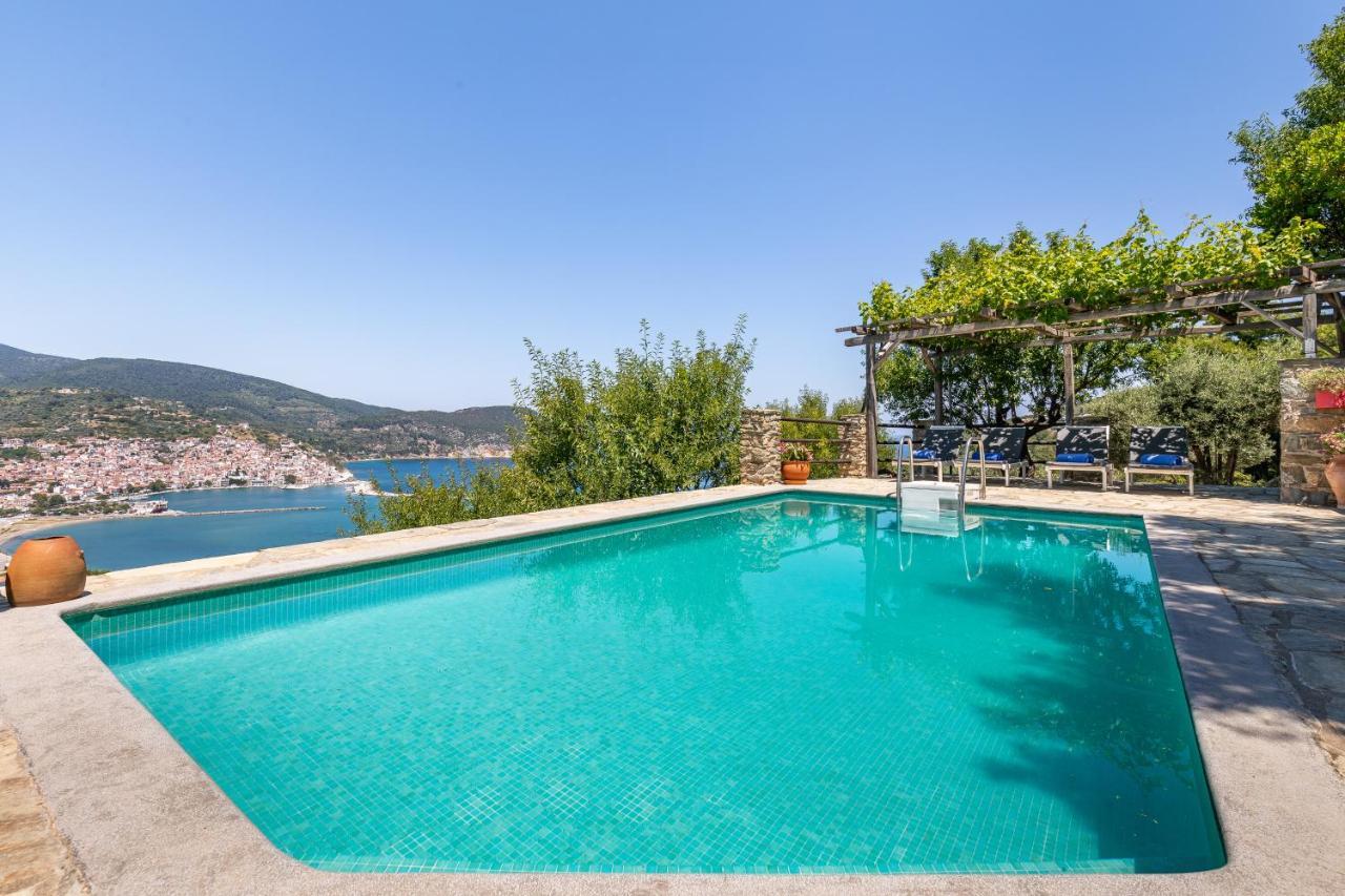 Villa Nina Skopelos- Private Pool - Magnificent Views Εξωτερικό φωτογραφία