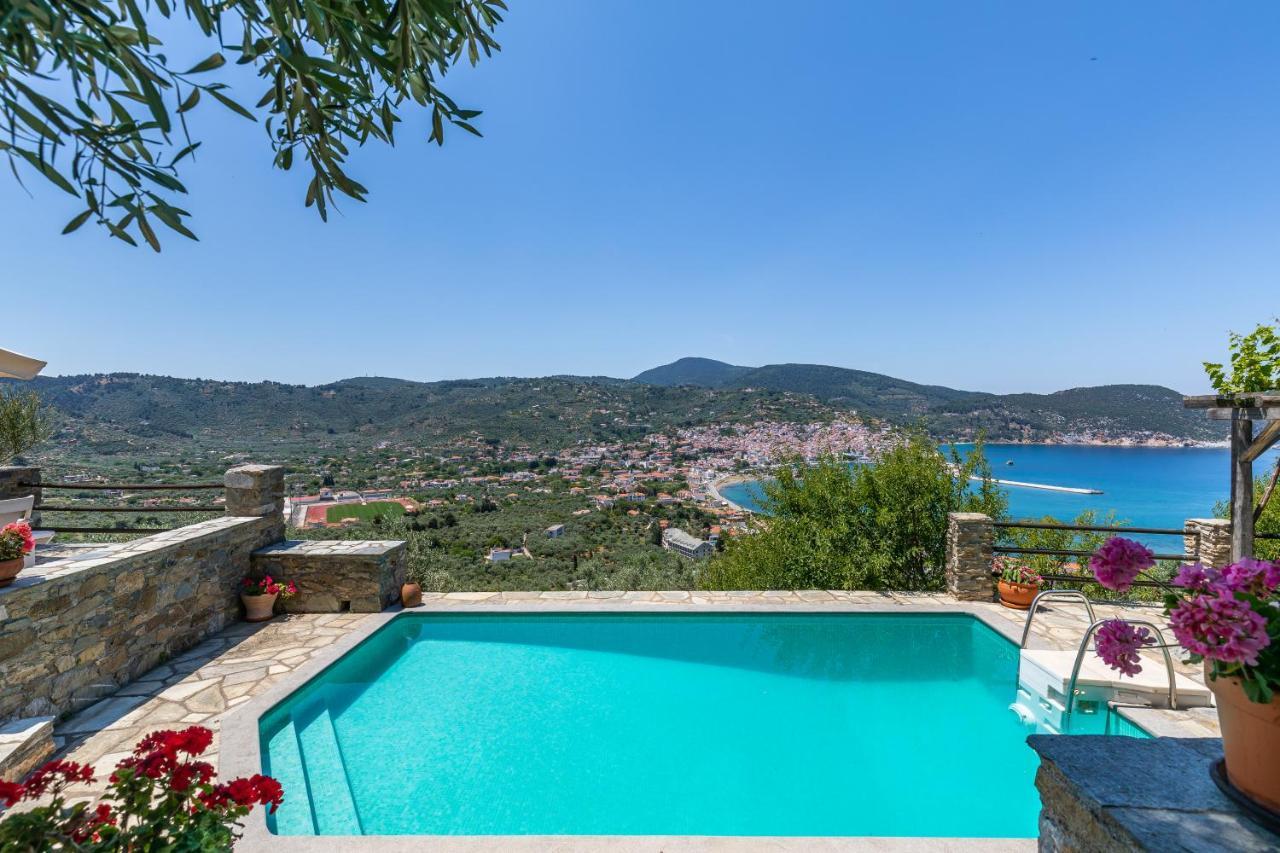 Villa Nina Skopelos- Private Pool - Magnificent Views Εξωτερικό φωτογραφία