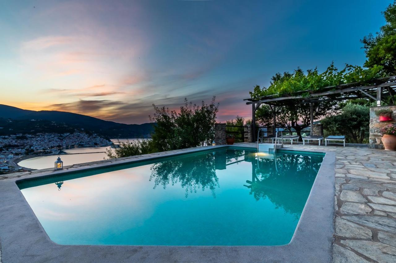Villa Nina Skopelos- Private Pool - Magnificent Views Εξωτερικό φωτογραφία