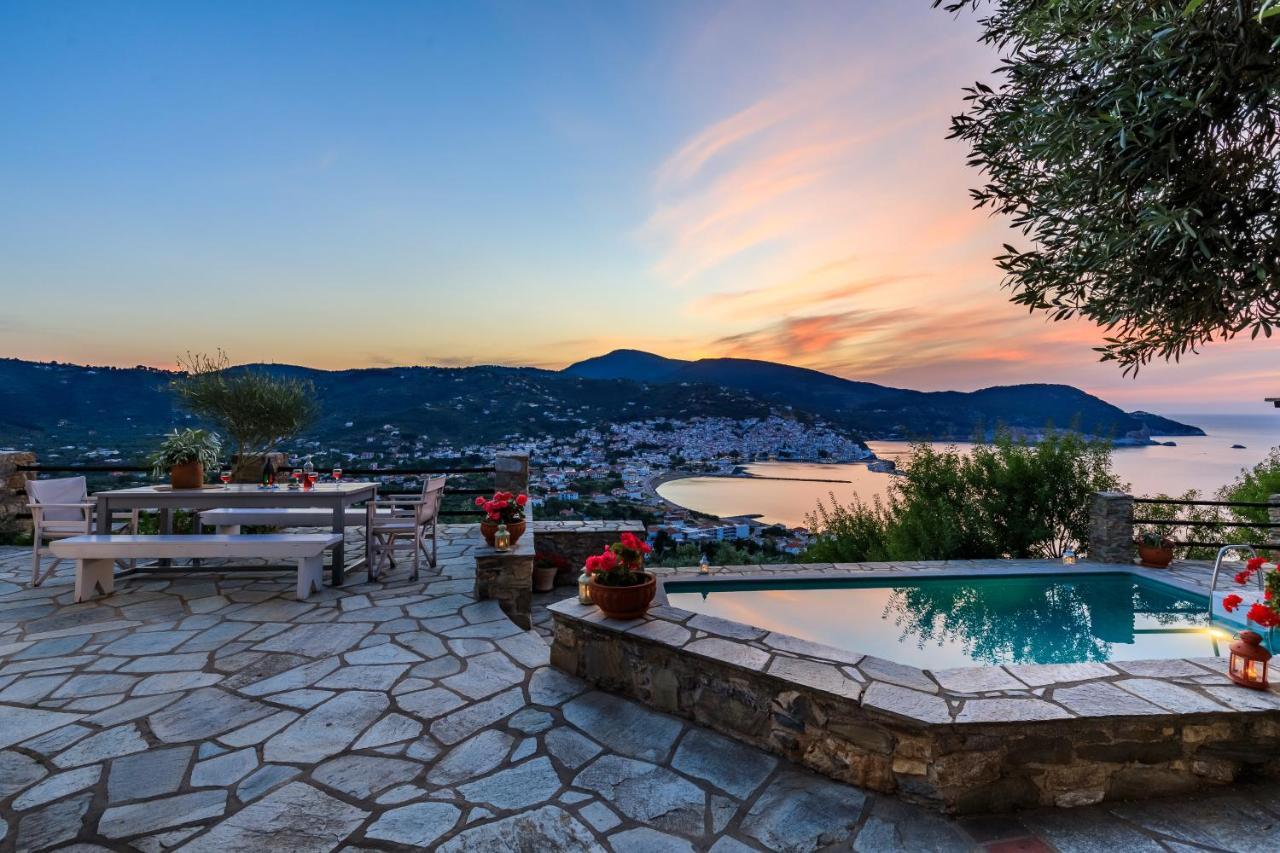 Villa Nina Skopelos- Private Pool - Magnificent Views Εξωτερικό φωτογραφία