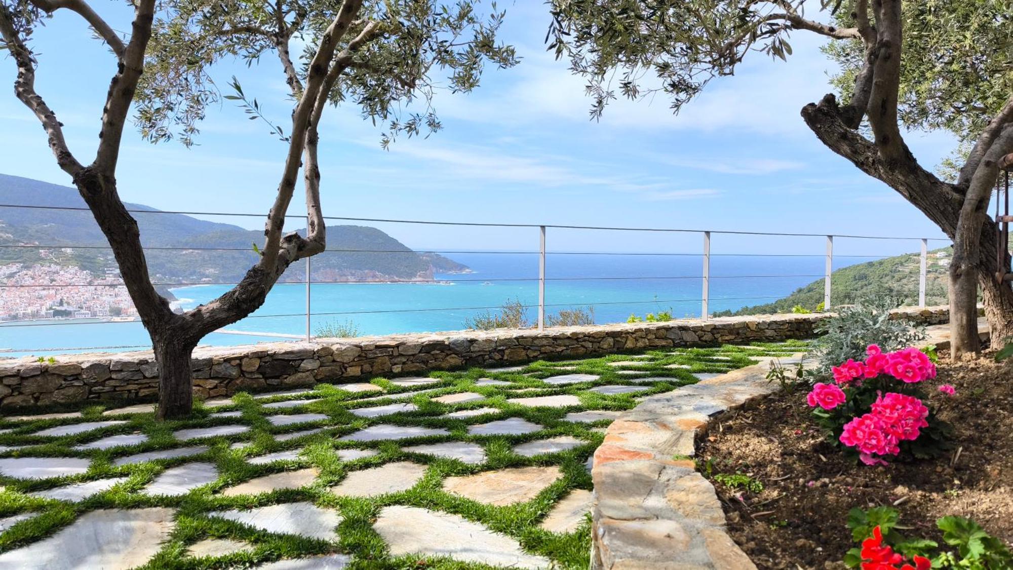 Villa Nina Skopelos- Private Pool - Magnificent Views Εξωτερικό φωτογραφία